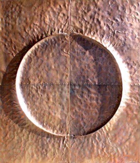 copper door by Archive Designs
