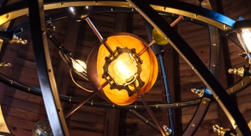 Orrery Gyroscope Chandelier
