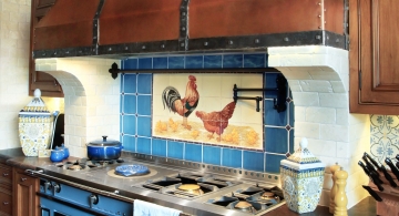Copper Hood For A Country Kitchen by Archive Designs