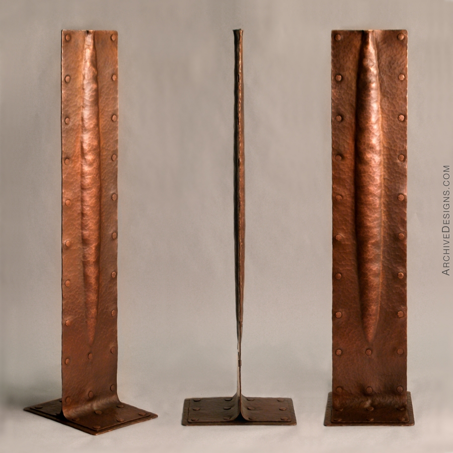 Copper Vessel for a Twig by Joe Mross