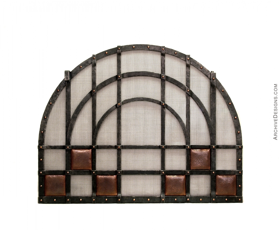Arched Fireplace Screen by Archive Designs