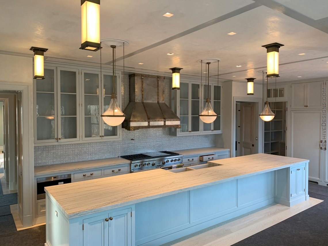 Kitchen hood in Southhampton by Archive Designs
