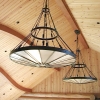 Rustic Arrow Chandeliers by Archive Designs